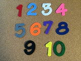 Iron-on Felt Letter - 1 Inch (2.5cm) Tall