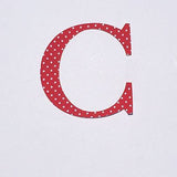 Large Fabric Die Cut Iron-on Letter