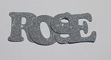 Glitter Cardboard Letter - 3 inches / 7.5cm Tall