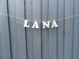 Glitter Cardboard Letter - 3 inches / 7.5cm Tall