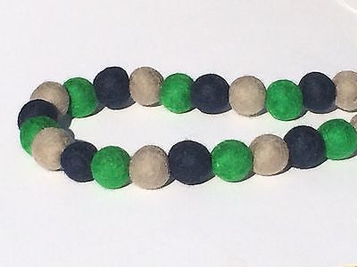 100% Wool Felt ball Pom Pom Garland Bunting