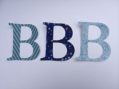 Large Fabric Die Cut Iron-on Letter