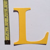 4 inch/10cm Adhesive Cardboard letter or number - Card Stock Sticker Letter