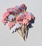 Elephant cupcake toppers