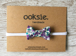 Itty Bitty Lola Floral Bow