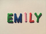 Small Foam Letters - 1 inch