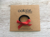 Ruby Red Grosgrain Ribbon Bow