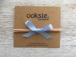 Bluebird Grosgrain Ribbon Bow