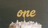 First Birthday Cake Topper - One