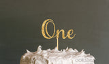 First Birthday Cake Topper - One