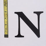 4 inch/10cm Adhesive Cardboard letter or number - Card Stock Sticker Letter