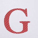 Large Fabric Die Cut Iron-on Letter