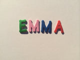 Small Foam Letters - 1 inch